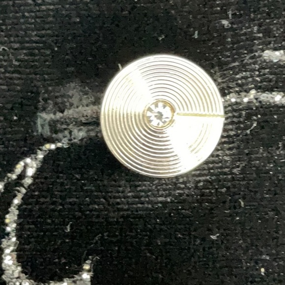 Beautiful JBS ltd black velvet jacket with silver buttons and sparkle, size S - Picture 7 of 8